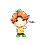 Min Mini The Orange Boy（個別スタンプ：2）