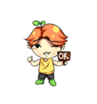 Min Mini The Orange Boy（個別スタンプ：10）