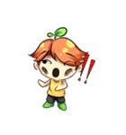 Min Mini The Orange Boy（個別スタンプ：18）