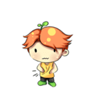 Min Mini The Orange Boy（個別スタンプ：21）