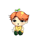 Min Mini The Orange Boy（個別スタンプ：23）