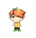 Min Mini The Orange Boy（個別スタンプ：27）