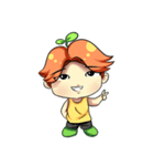 Min Mini The Orange Boy（個別スタンプ：32）