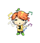 Min Mini The Orange Boy（個別スタンプ：34）