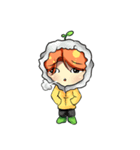 Min Mini The Orange Boy（個別スタンプ：35）