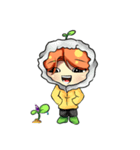 Min Mini The Orange Boy（個別スタンプ：37）