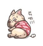 French Bulldog-PIGU II（個別スタンプ：22）