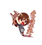 Nice Attitude Lady（個別スタンプ：7）