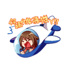 Nice Attitude Lady（個別スタンプ：8）