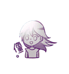 Nice Attitude Lady（個別スタンプ：40）
