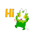 エリマキウサギ（個別スタンプ：3）