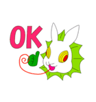 エリマキウサギ（個別スタンプ：8）