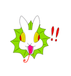 エリマキウサギ（個別スタンプ：14）