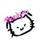 ねこさんのいつでも感謝スタンプ（個別スタンプ：26）