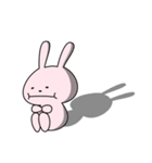 ゆるい顔のうさぎさん（個別スタンプ：13）