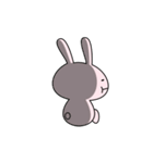ゆるい顔のうさぎさん（個別スタンプ：14）
