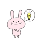 ゆるい顔のうさぎさん（個別スタンプ：27）
