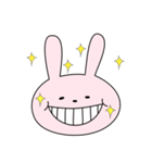 ゆるい顔のうさぎさん（個別スタンプ：34）