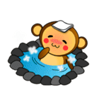 Happy new year ！！ monkey is come.（個別スタンプ：19）