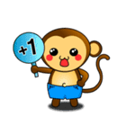 Happy new year ！！ monkey is come.（個別スタンプ：27）