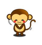 Happy new year ！！ monkey is come.（個別スタンプ：30）