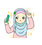 Hana cute Hijab（個別スタンプ：3）