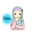 Hana cute Hijab（個別スタンプ：4）