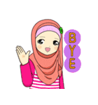 Hana cute Hijab（個別スタンプ：5）