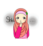 Hana cute Hijab（個別スタンプ：6）