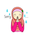 Hana cute Hijab（個別スタンプ：7）