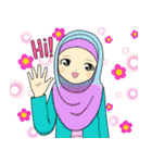 Hana cute Hijab（個別スタンプ：9）