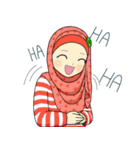 Hana cute Hijab（個別スタンプ：25）