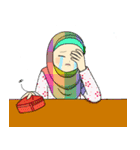 Hana cute Hijab（個別スタンプ：31）