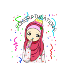 Hana cute Hijab（個別スタンプ：39）