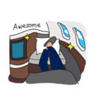 Flight Attendant Shao Shao（個別スタンプ：35）
