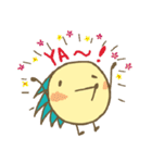 リトルブルー ハリネズミ（個別スタンプ：1）
