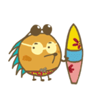 リトルブルー ハリネズミ（個別スタンプ：8）