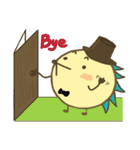 リトルブルー ハリネズミ（個別スタンプ：40）