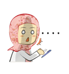 Medical Student (Hijab ver.)（個別スタンプ：5）