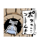 白いカブトムシ（個別スタンプ：15）