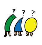 さんかくさんとおともだち（個別スタンプ：37）