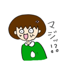 おんなのことたまごさんの仲良しな日常（個別スタンプ：7）