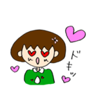 おんなのことたまごさんの仲良しな日常（個別スタンプ：13）