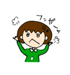 おんなのことたまごさんの仲良しな日常（個別スタンプ：18）