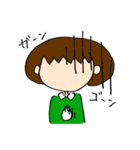 おんなのことたまごさんの仲良しな日常（個別スタンプ：24）