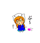 にゃんきちくん 萌え（個別スタンプ：7）