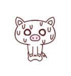 かわいい豚のぶた丸ちゃん（個別スタンプ：16）