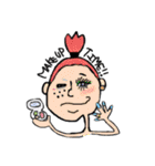 頑張って生きてる（個別スタンプ：6）