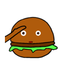 ハンバーガーくん（個別スタンプ：10）