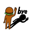 ハンバーガーくん（個別スタンプ：38）